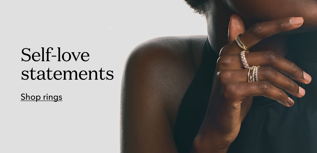 Self-love statements | Shop rings