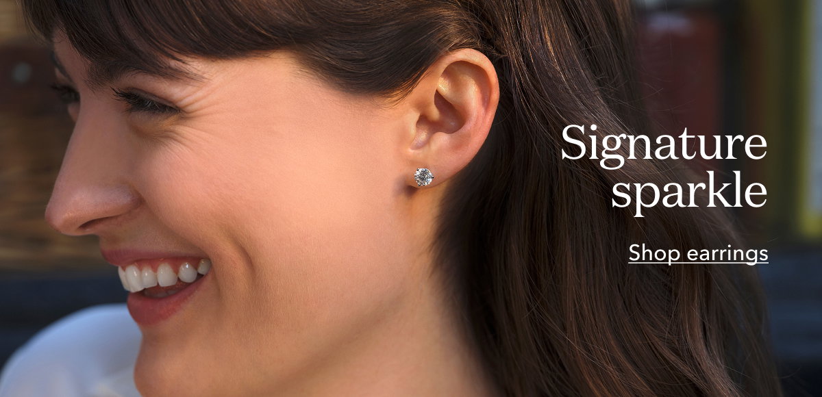 Signature sparkle | Shop earrings