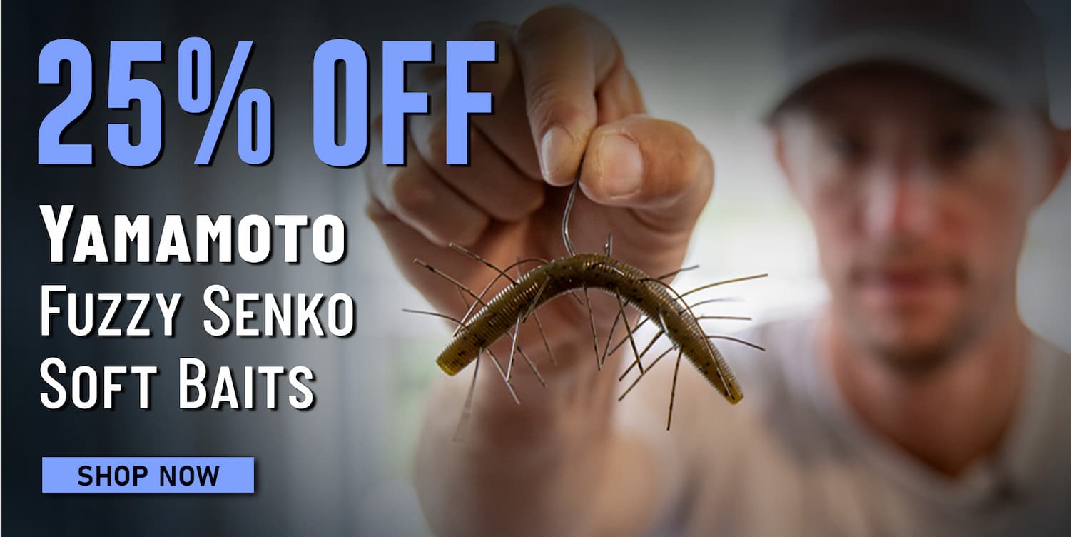 25% Off Yamamoto Fuzzy Senko Soft Baits Shop Now