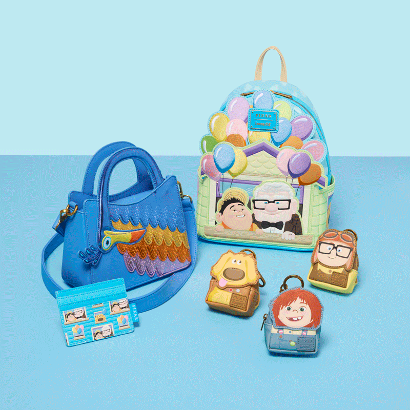 Loungefly Pixar Carl and Russell Up Collection