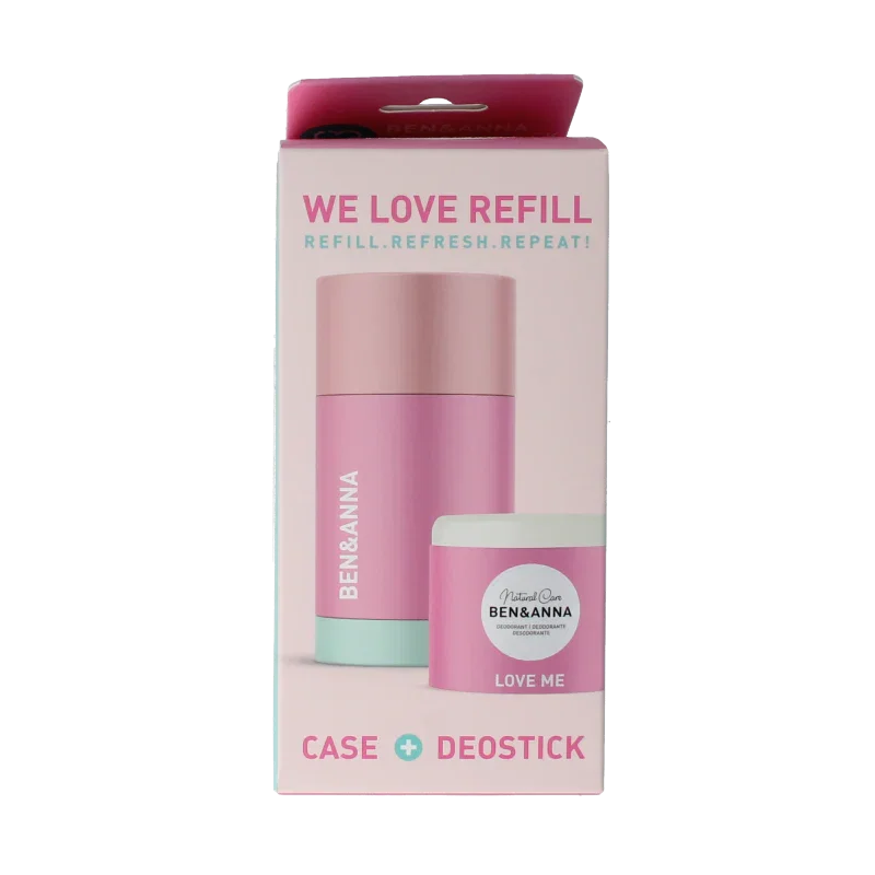 Image of Ben & Anna Deostick love me case en refill