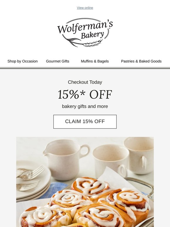 You've been upgraded to 15% off.