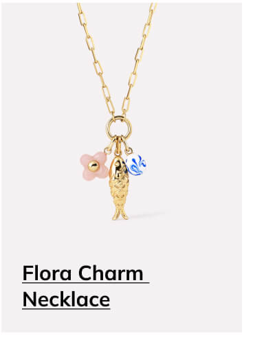 Flora Charm Necklace