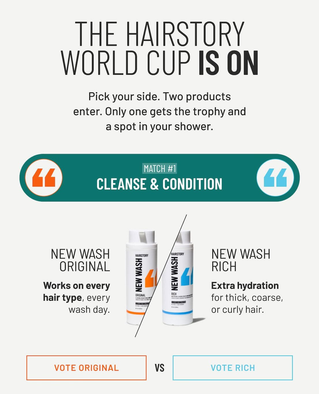 The Hairstory World Cup is On