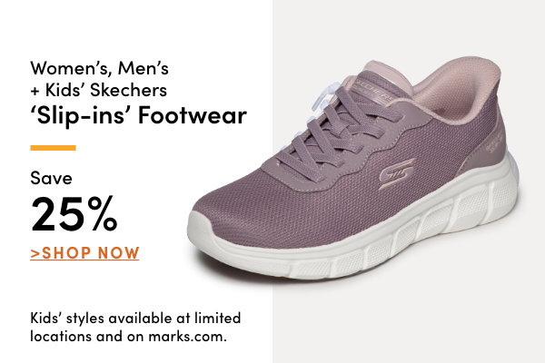 Women's, Men's + Kids' Skechers 'Slip-ins' Footwear Save 25%