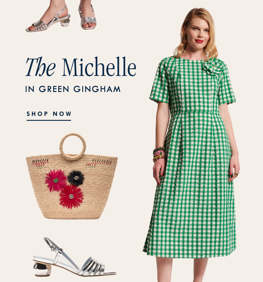 The Michelle Green Gingham