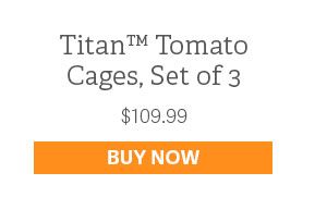 Titan Tomato Cages, Set of 3 $109.99 - BUY NOW
