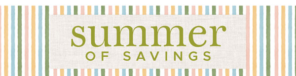 Summer of Savings