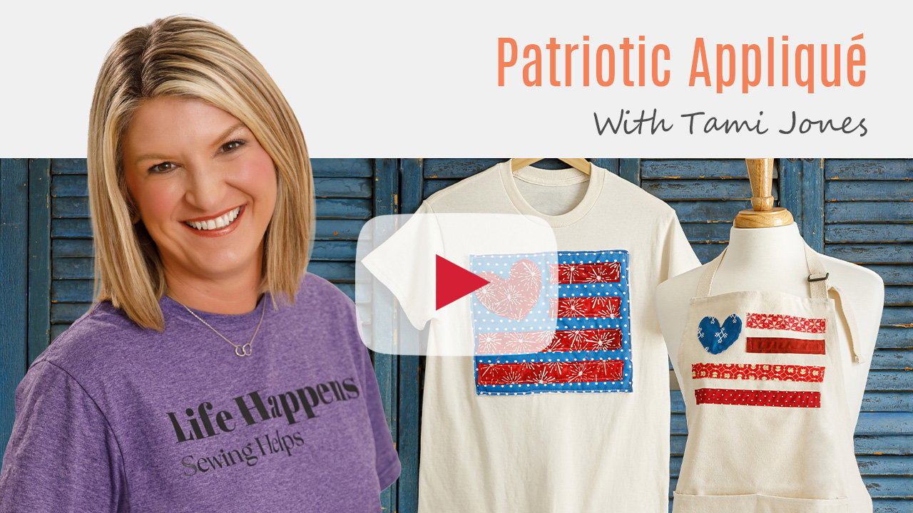 Patriotic Applique with Tami Jones