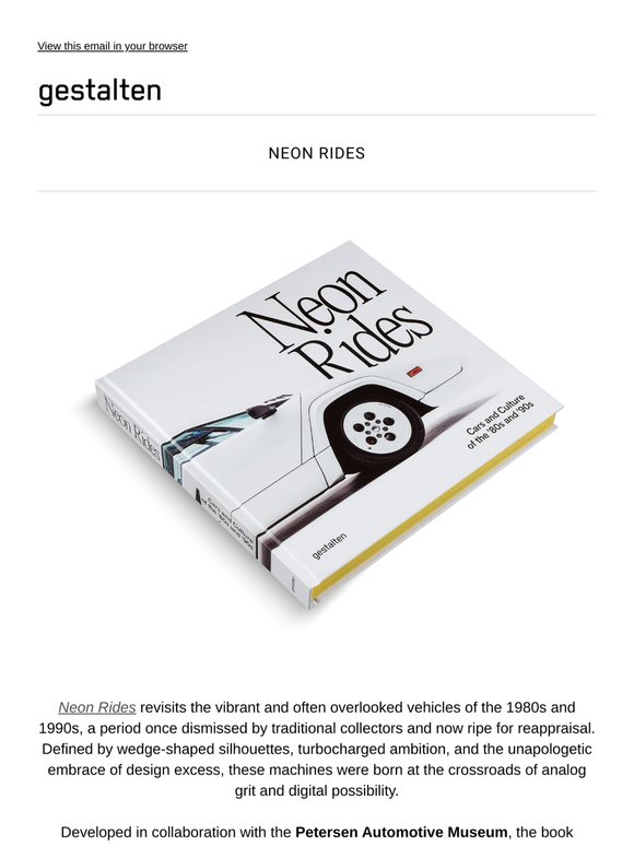 Neon Rides – Cars and Culture of the ’80s and ’90s