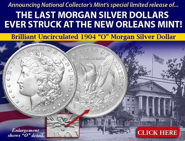1904-O Morgan Silver Dollar