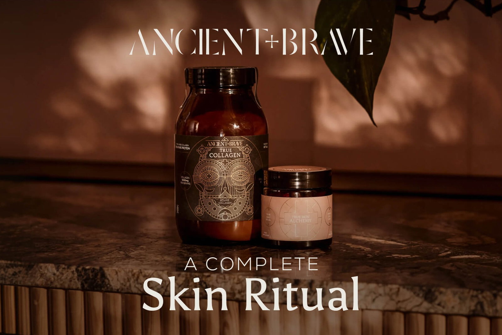 Ancient + Brave True Collagen and True Skin Alchemy — A Complete Skin Ritual