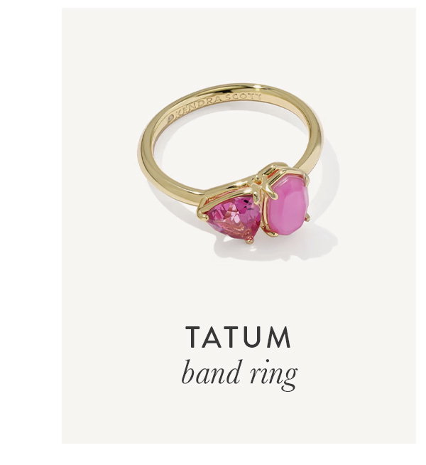 Tatum band ring