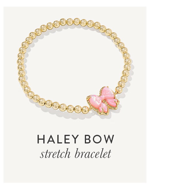 Haley Bow stretch bracelet