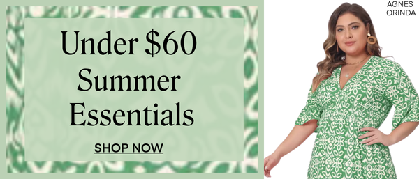 Under $60 Summer Essentials