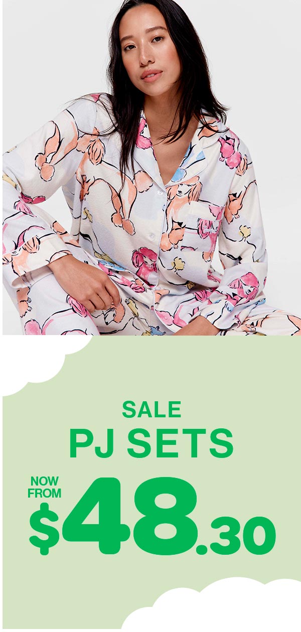 Sale PJ Sets Now From $48.30