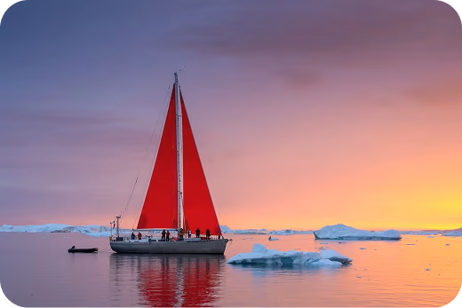 A Week of Sailing and Skiing in Svalbard