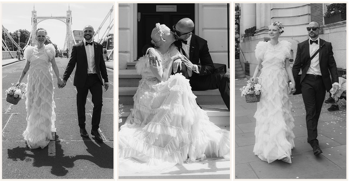 Genevieve Ruffle Gown