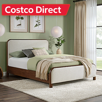 Thomasville Daxton Wood and Upholstered Bed Frame