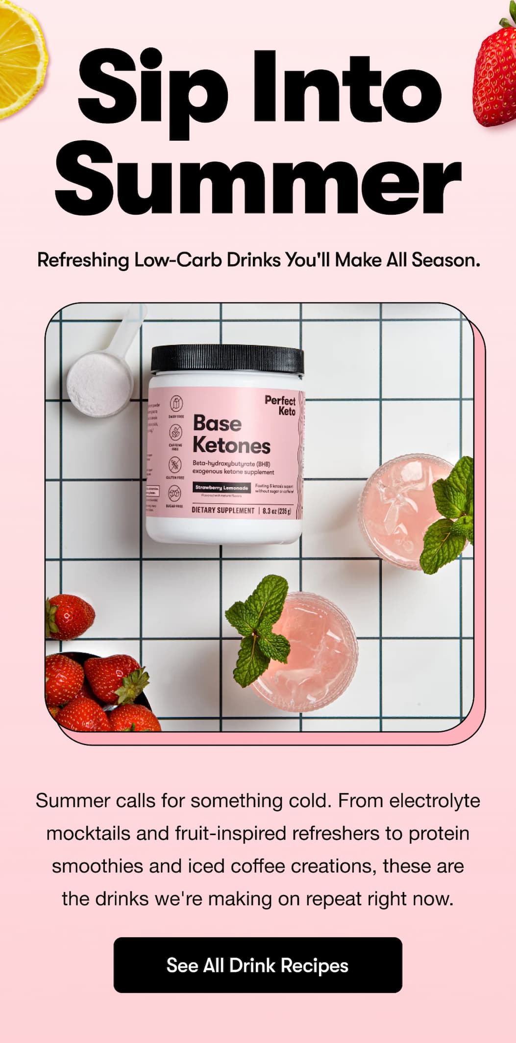 Perfect drinks for summer