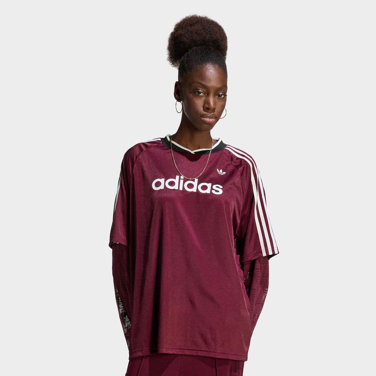 Lace Long-Sleeve Jersey