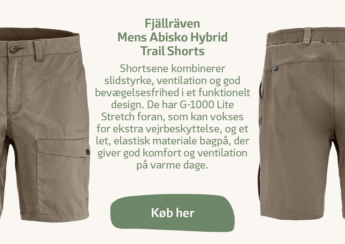 Spar 20 % på Fjällräven Abisko Hybrid Trail Shorts - se dem her