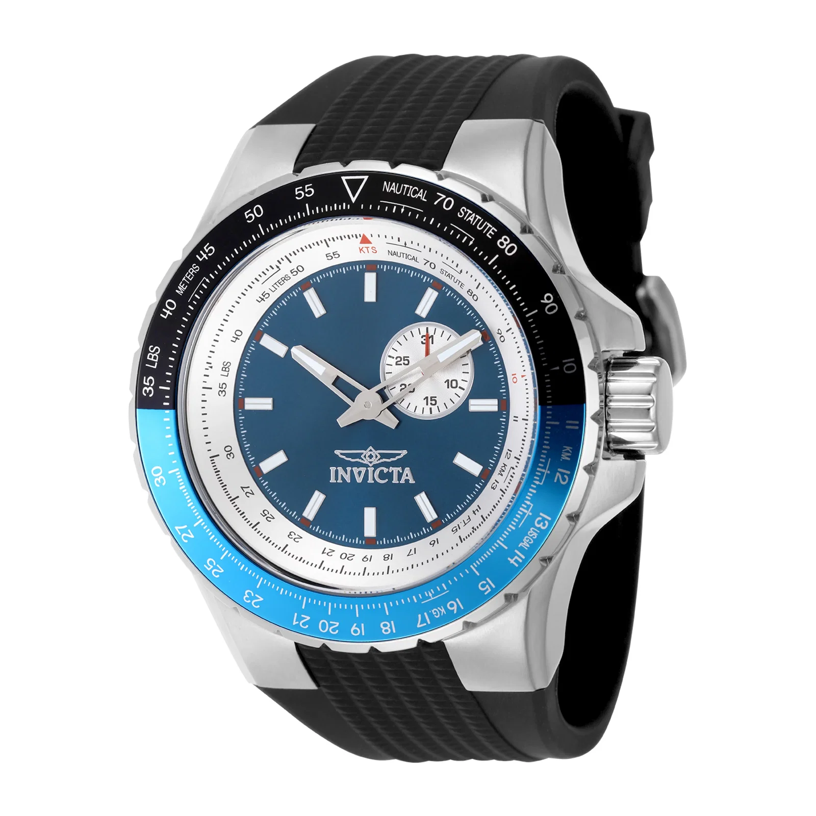 Image of Invicta Men's 50mm Aviator Quartz Strap Watch
