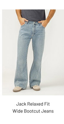 Jack Relaxed Fit Wide Bootcut Jeans