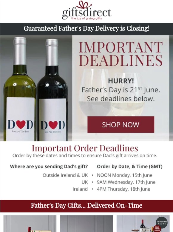 🏃 Hurry for Dad's Gift!  Ends Tomorrow- worldwide delivery for Father's Day