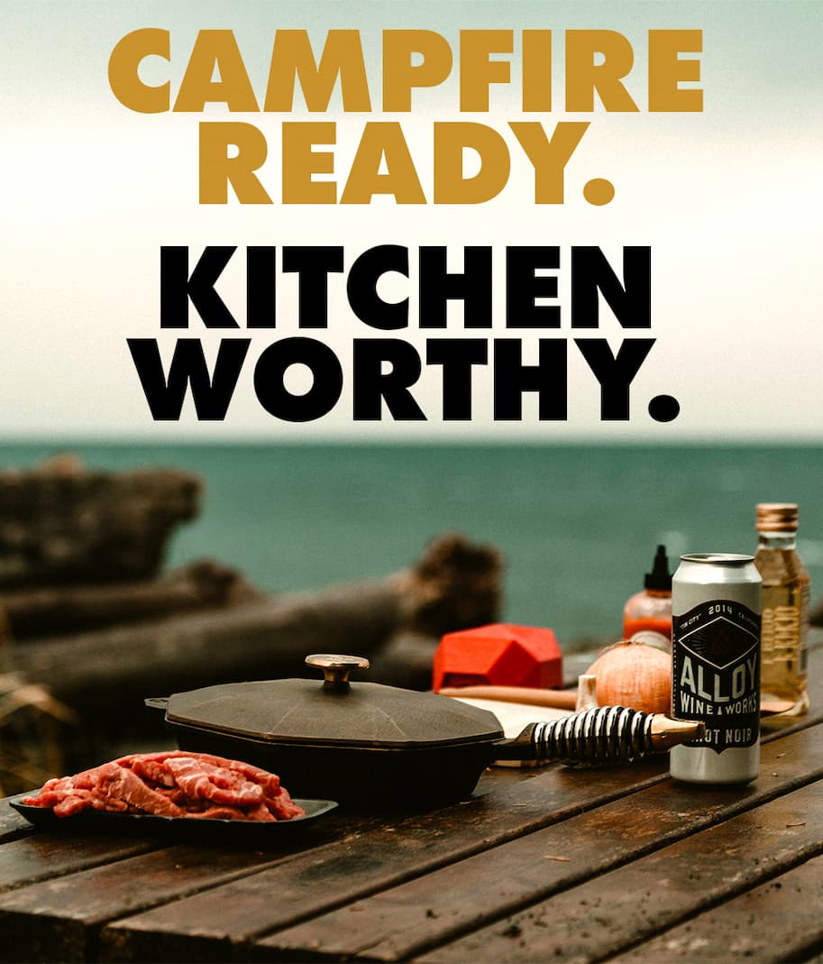 Cooking on the fire with FINEX