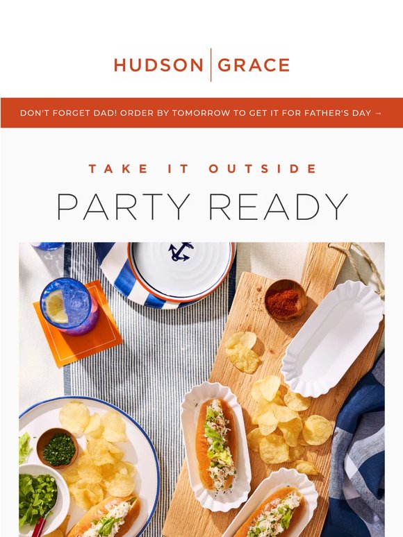 Take it Outside | Partyware for Every Summer Celebration