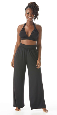 Shop Coco Contours Reflect High Waist Cover Up Pants in Heritage
