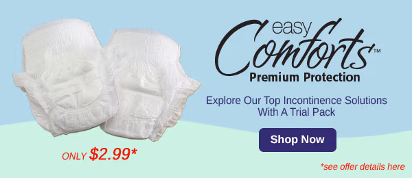 Easy Comforts™ Premium Protection Absorbent Underwear Trial 2-Pack