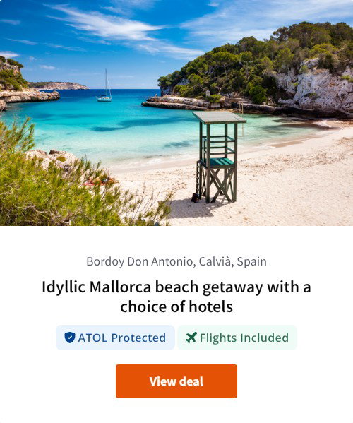 Idyllic Mallorca beach getaway with a choice of hotels