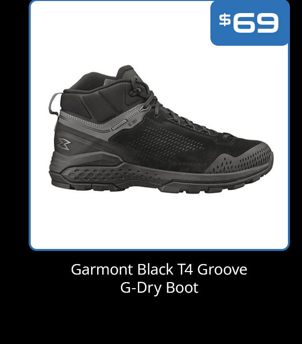 Garmont Black T4 Groove G-Dry Boot