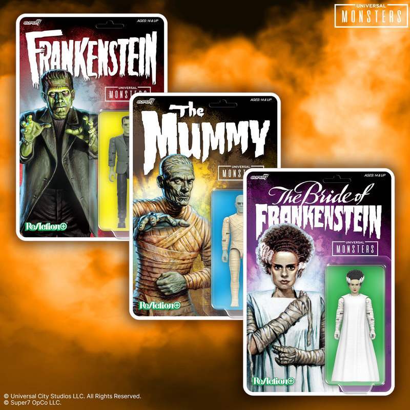 Universal Monsters ReAction+ Wave 02
