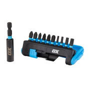 OX Pro 11 Piece Impact Screwdriver Bit Set