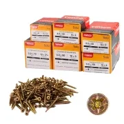 Timco Woodscrew Trade Bundle - Box of 1100
