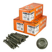 Vaunt 150 Mixed Pack Hex Head Green Organic Timber Screws
