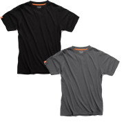 Scruffs Eco Worker T-Shirt Pack - Black & Graphite