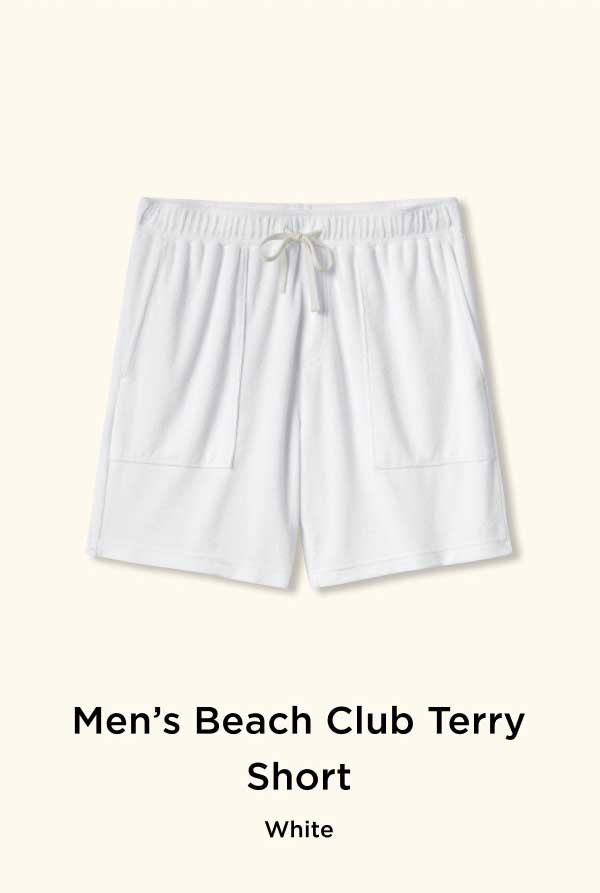 Men's Beach Club Terry Short