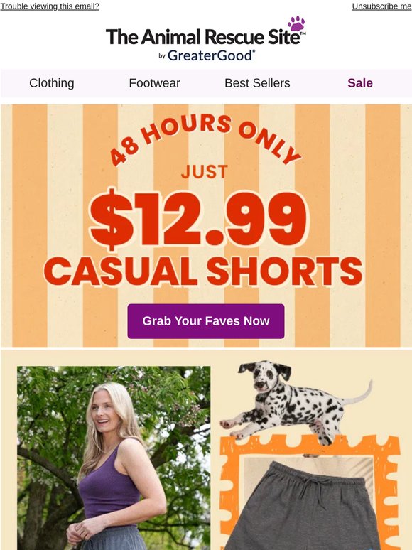48 Hours Only ☀️ $12.99 Casual Shorts!