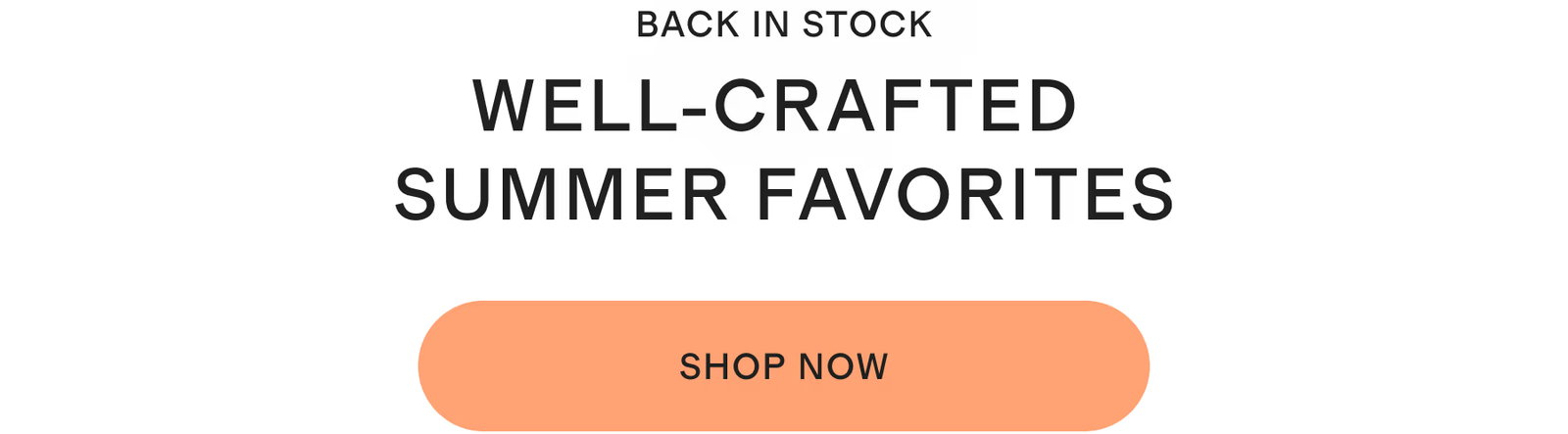 Well-crafted summer favorites