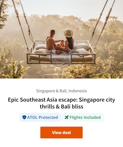 Epic Southeast Asia escape: Singapore city thrills &amp; Bali bliss
