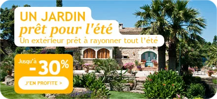 Un jardin prêt pour l’été jusqu’à -30%