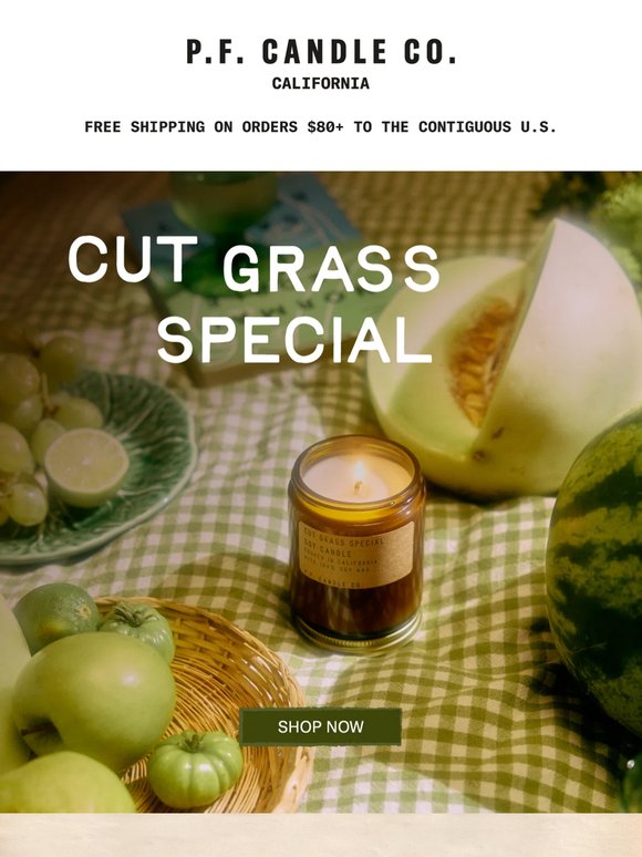 New! Cut Grass Special