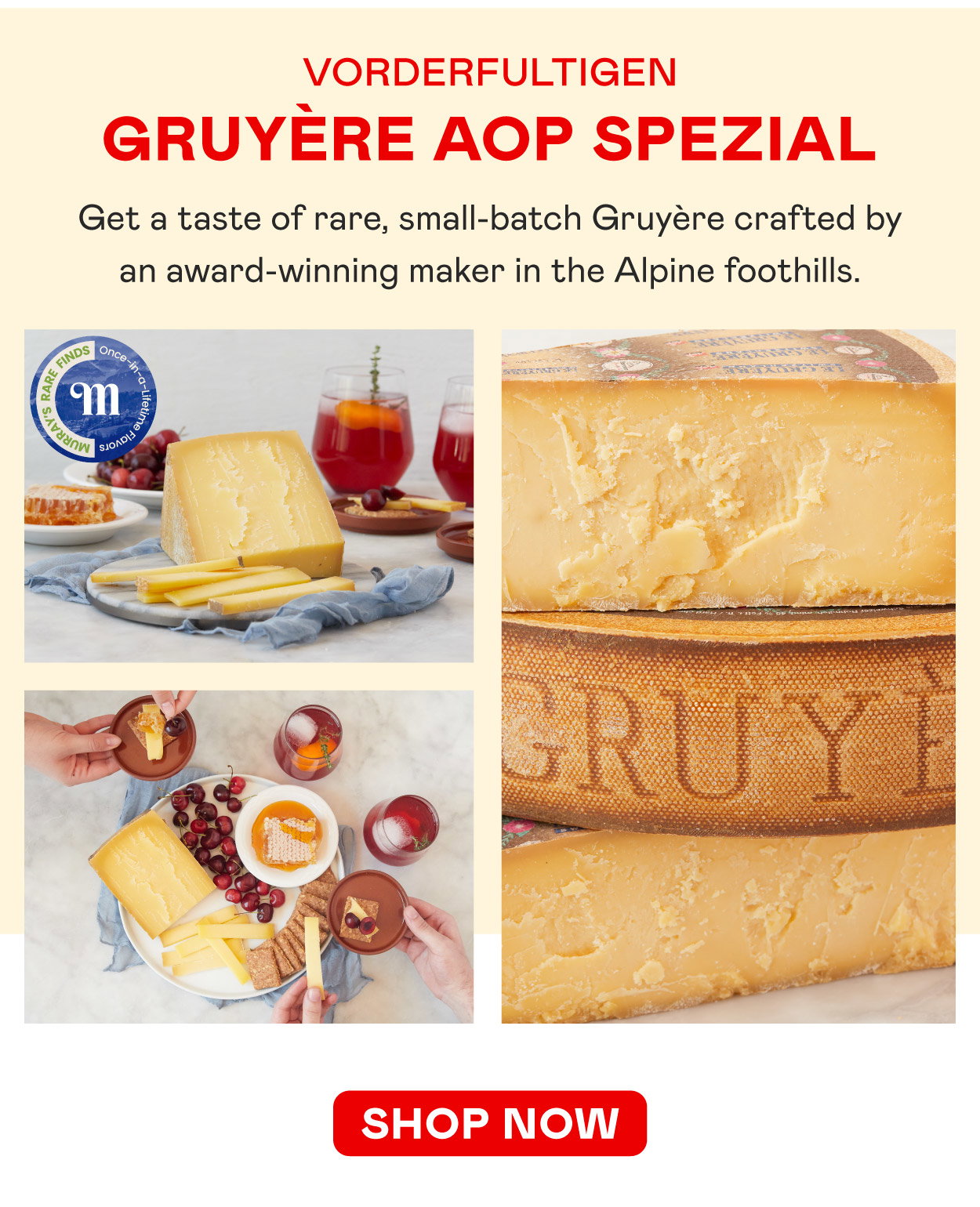 Vorderfultigen Gruyere​
