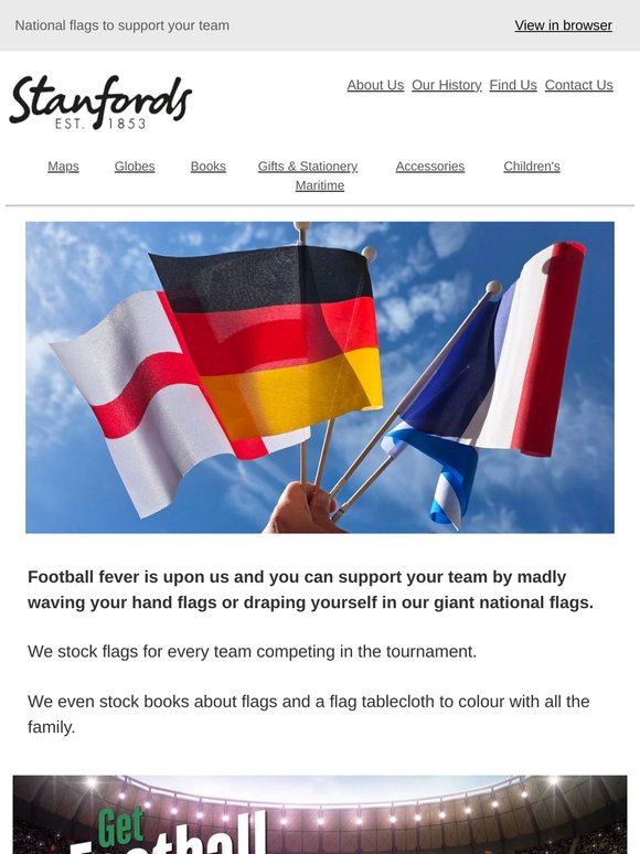Flags at Stanfords