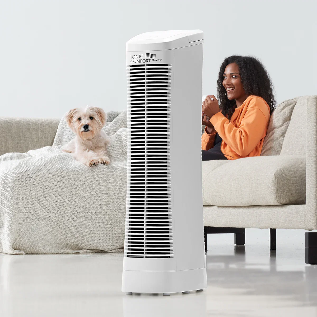 Image of Ionic Comfort Quadra Air Purifier by Sharper Image