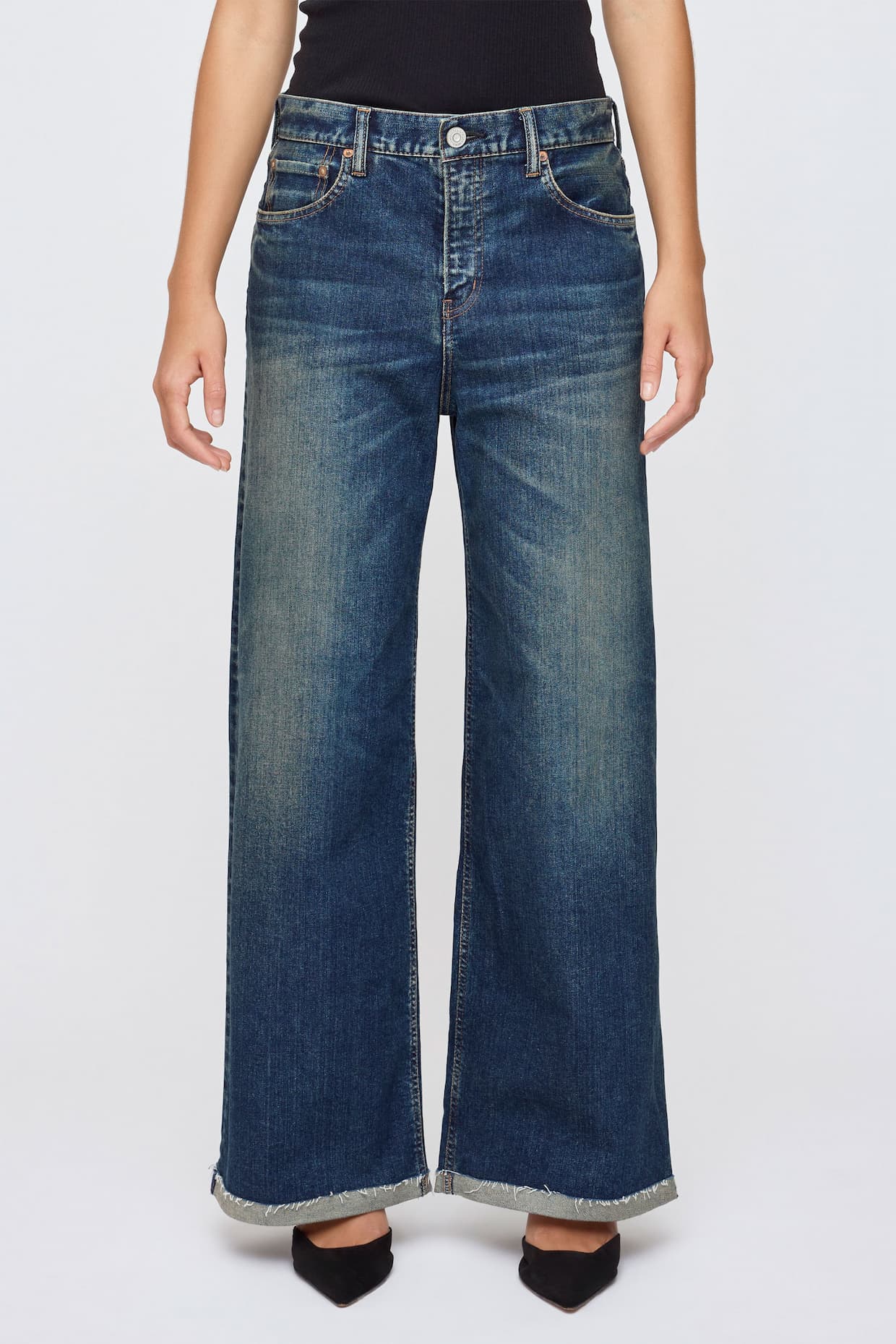 SUPER WIDE PANTS - Chemwood
